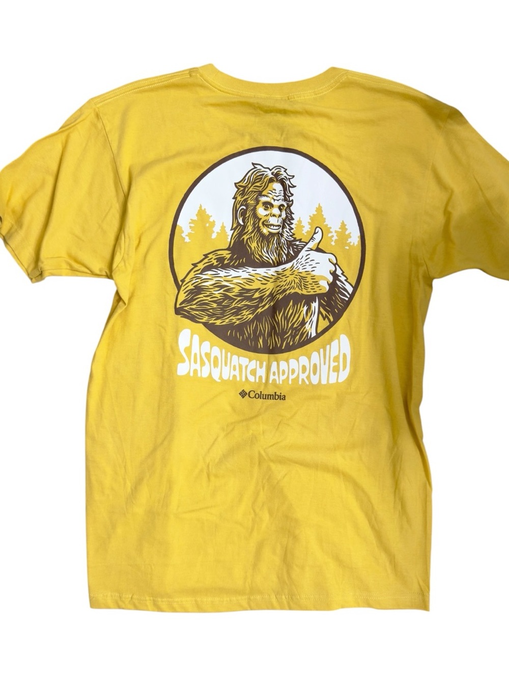 Columbia Men’s Sasquatch Approved Short Sleeve Graphic Tee NWT